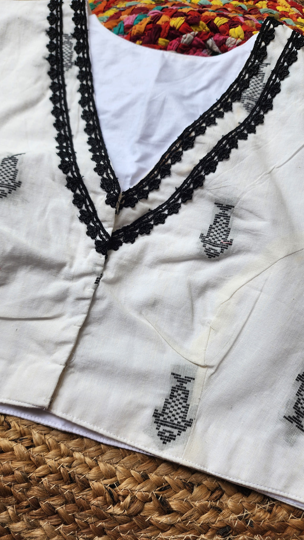 Ivory Mist Blouse
