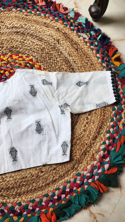 Ivory Mist Blouse