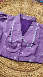 Violet Vogue Blouse