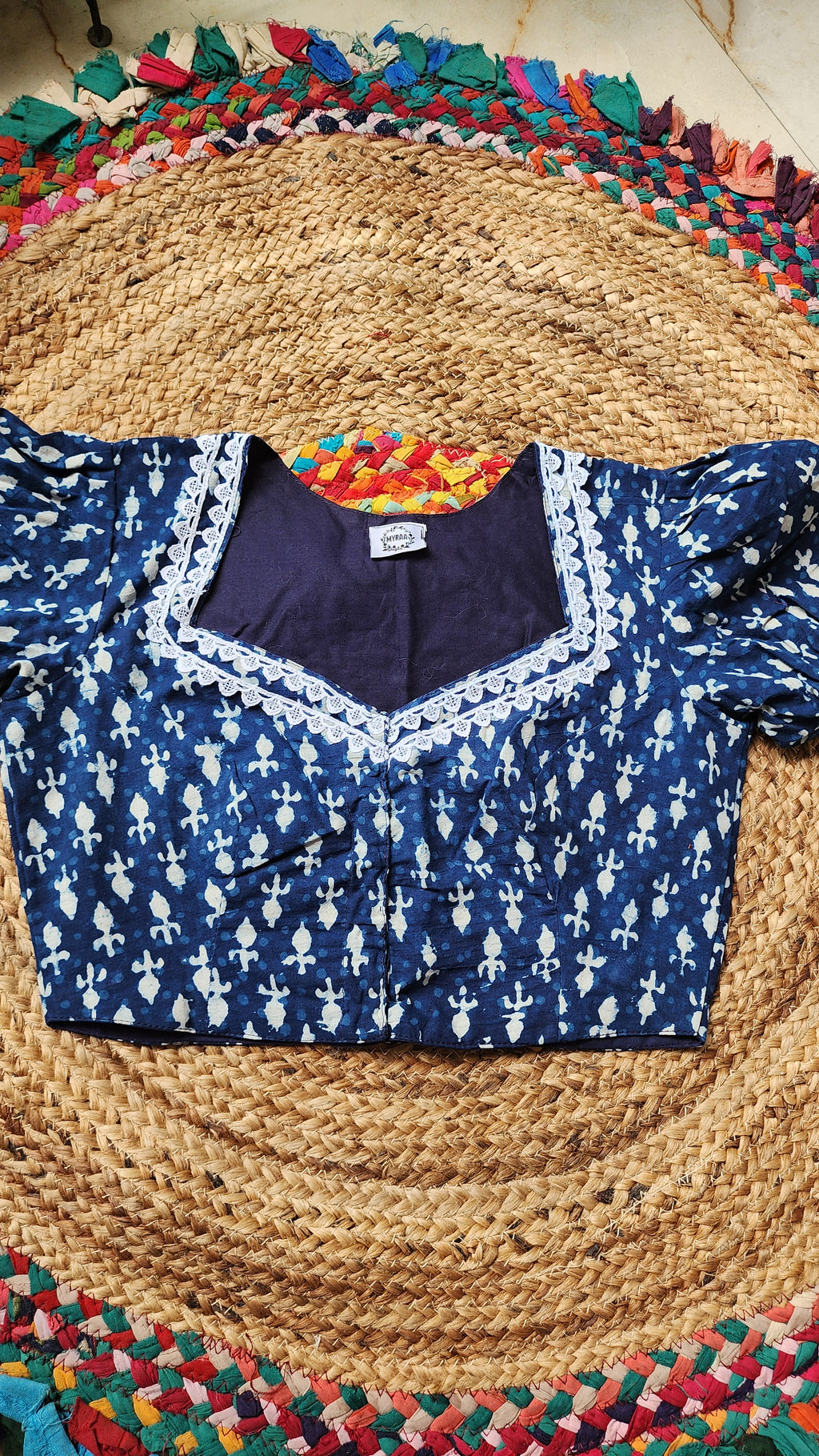 Stormy Petal Blouse