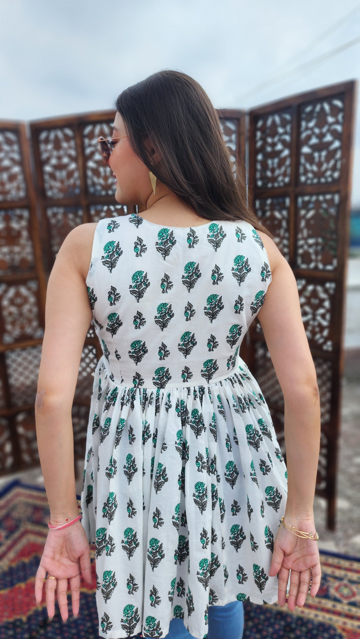 Nargis Flared Top