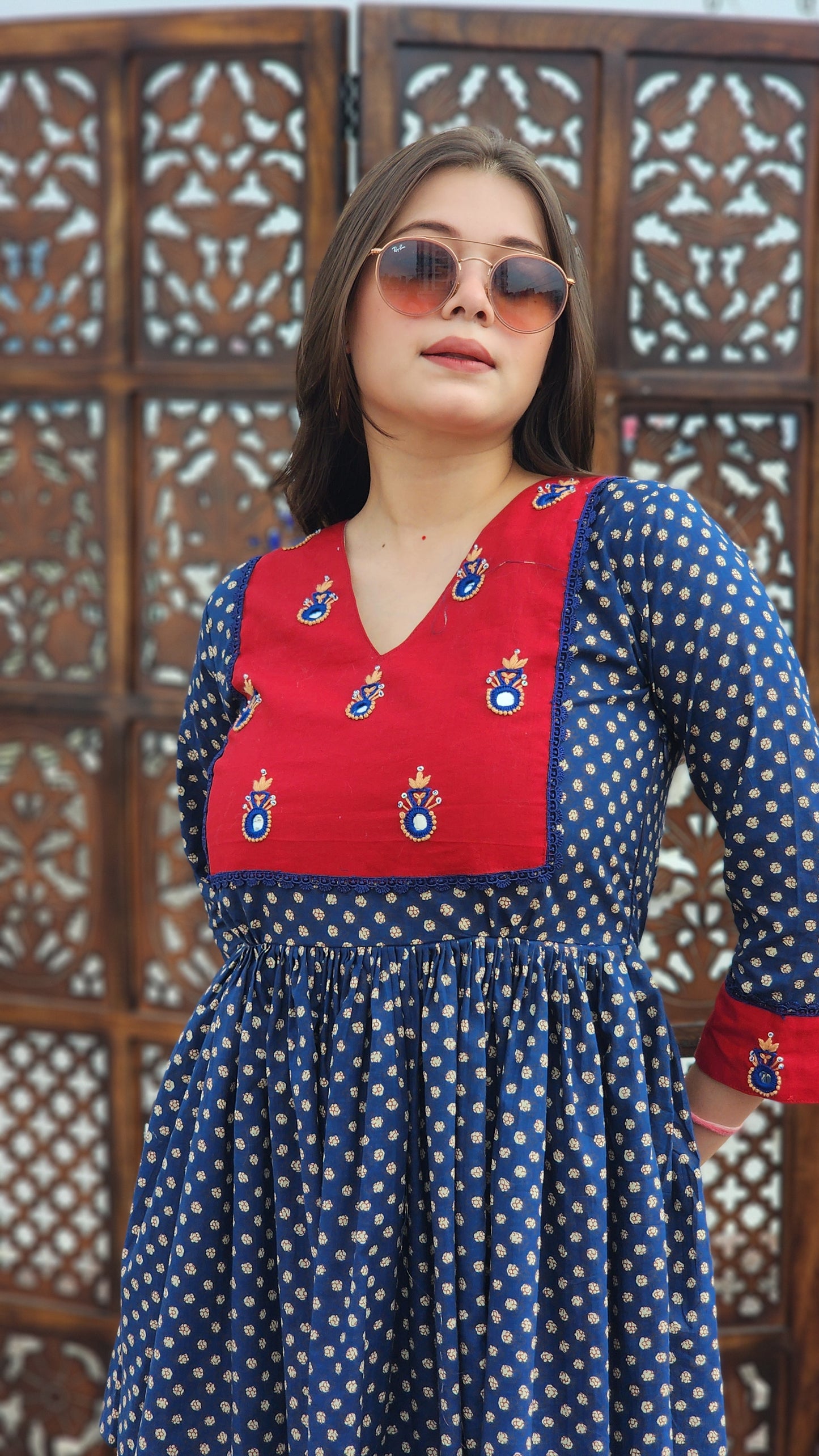 Zareen Flared Top