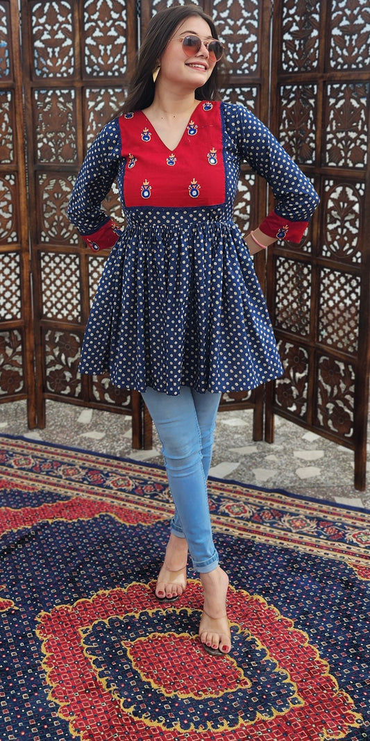 Zareen Flared Top