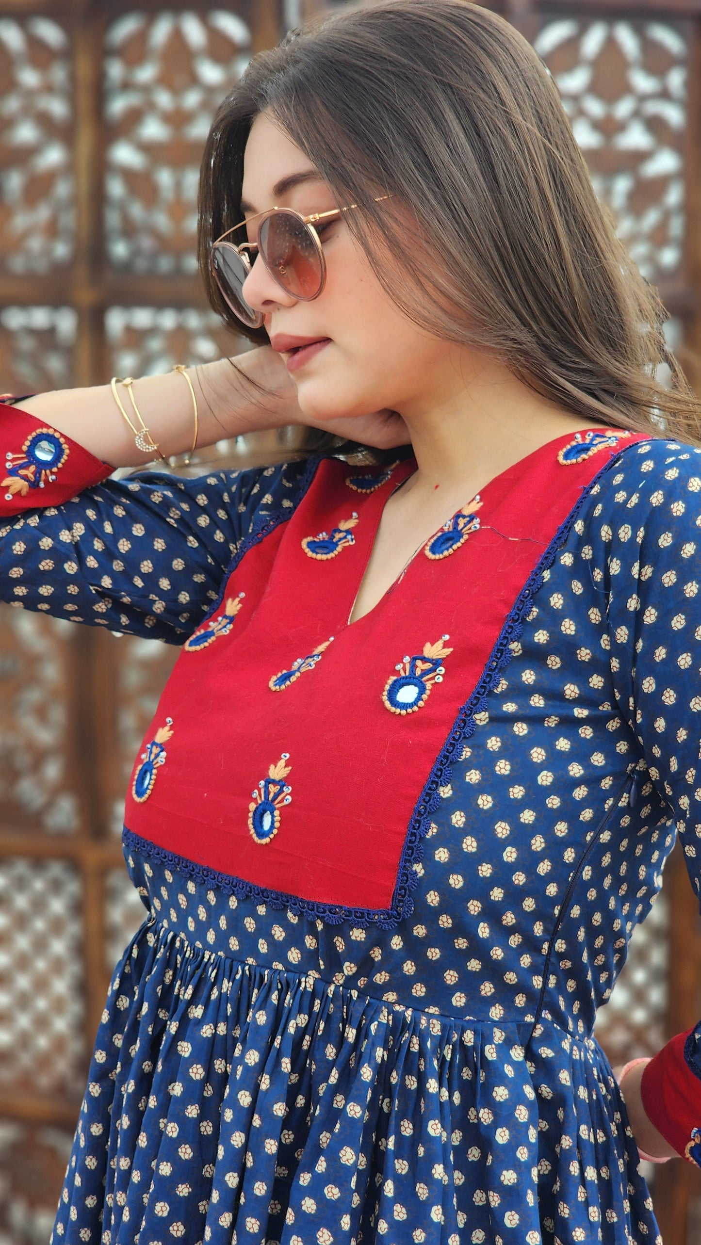 Zareen Flared Top