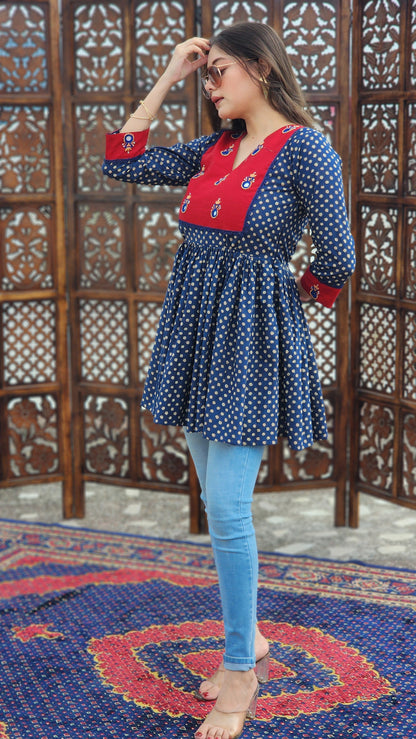 Zareen Flared Top