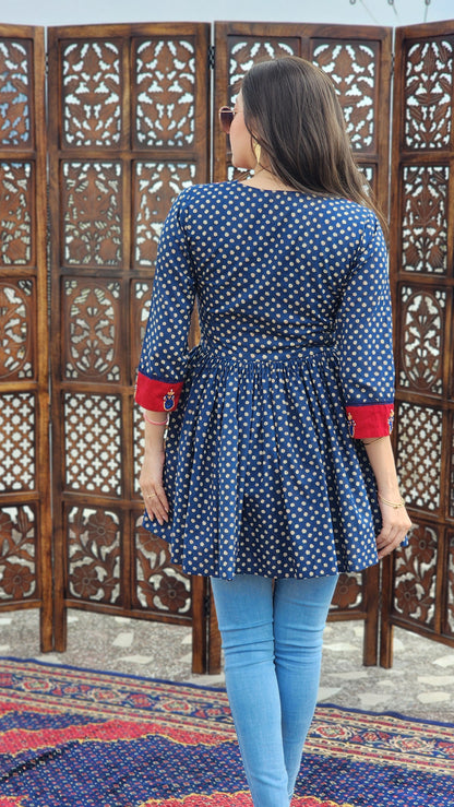 Zareen Flared Top