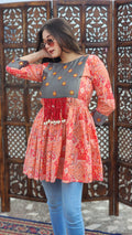 Noor Jaal Flared Top