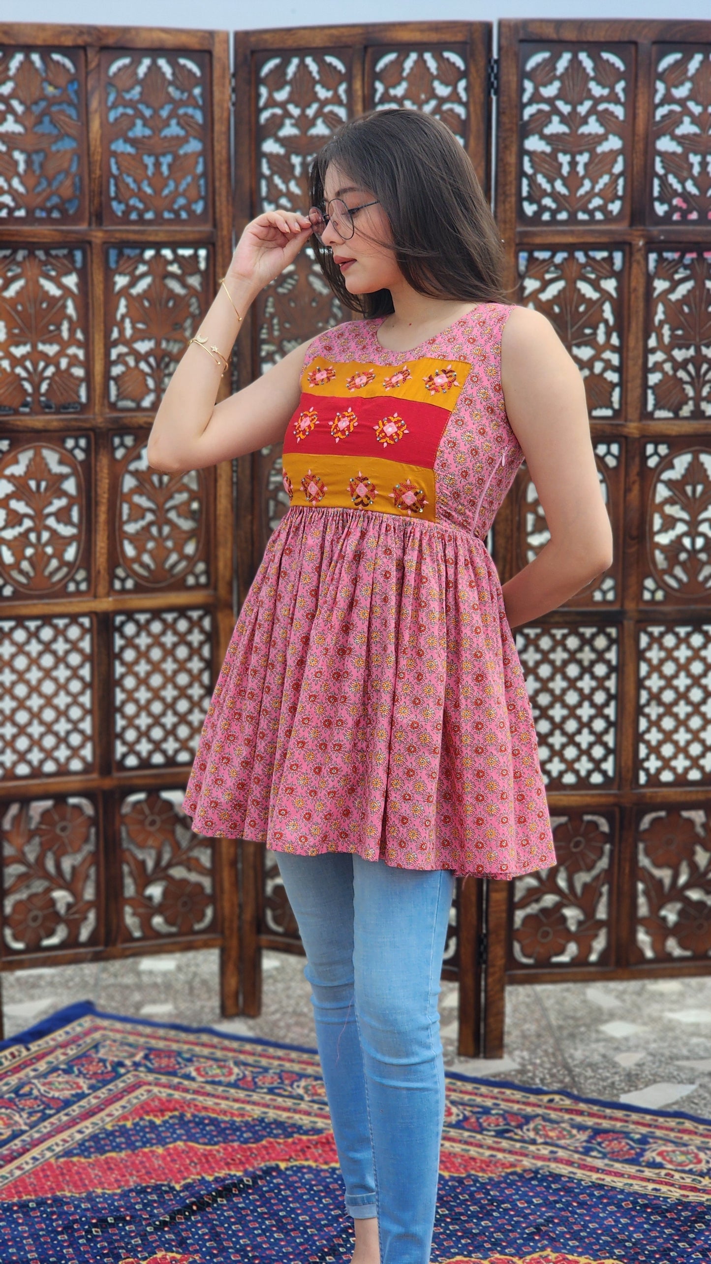 Ruhani Flared Top