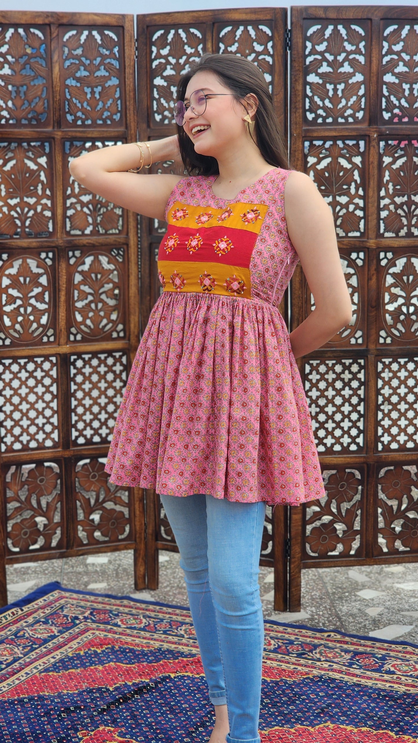 Ruhani Flared Top