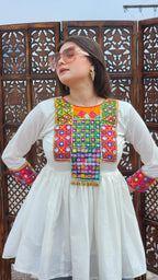 Phoolwari Flared Top