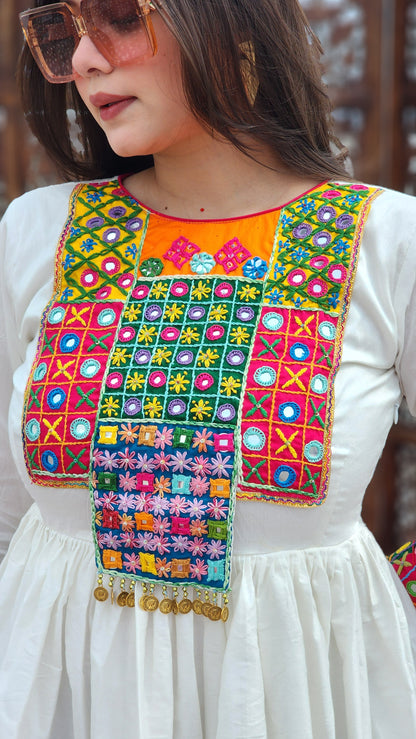 Phoolwari Flared Top