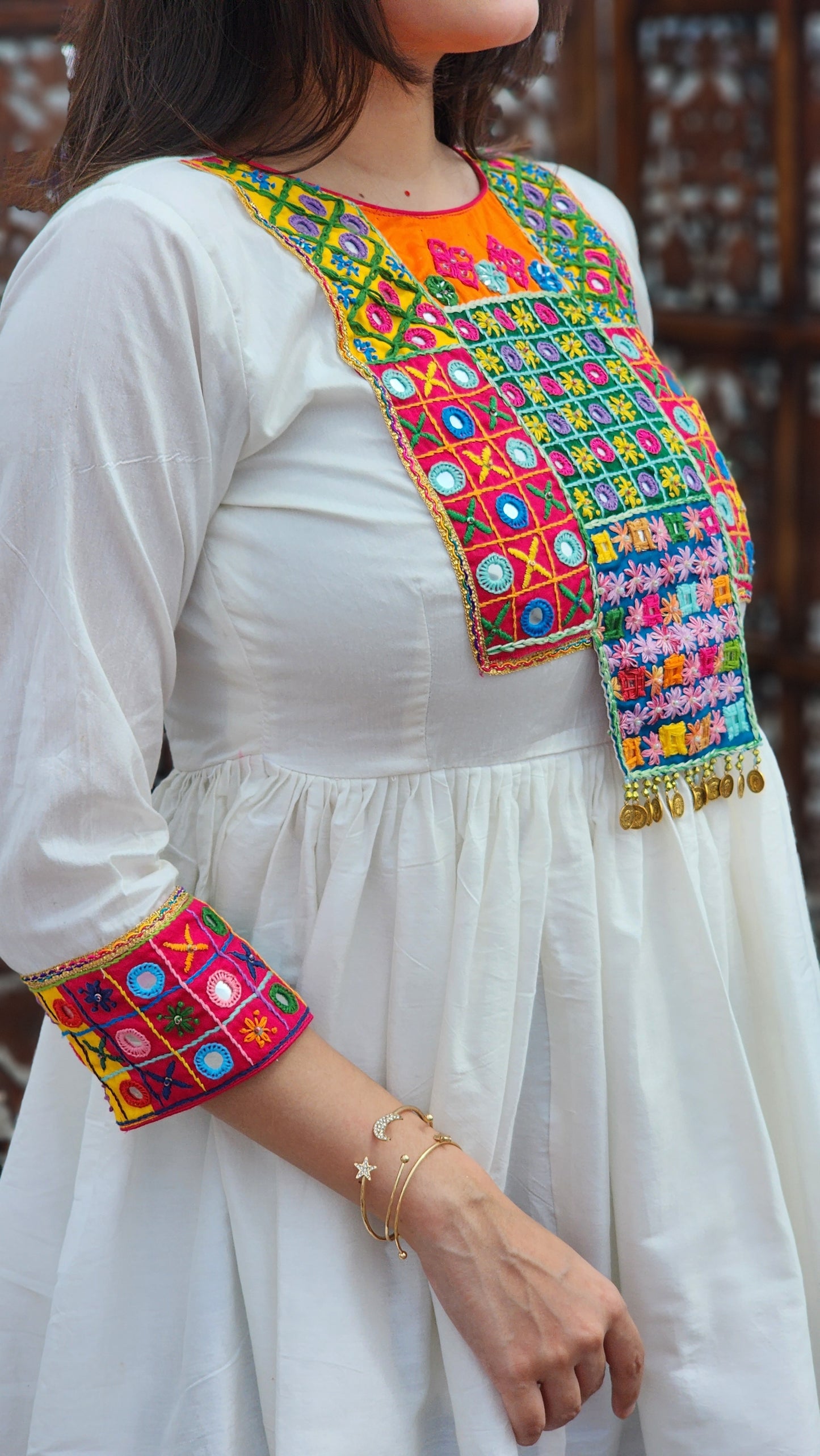 Phoolwari Flared Top