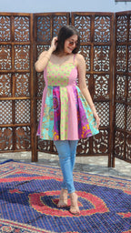 Chandni Bazaar Flared Top