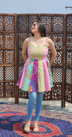 Chandni Bazaar Flared Top