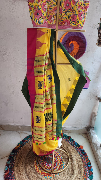 Binno Handloom Cotton Saree