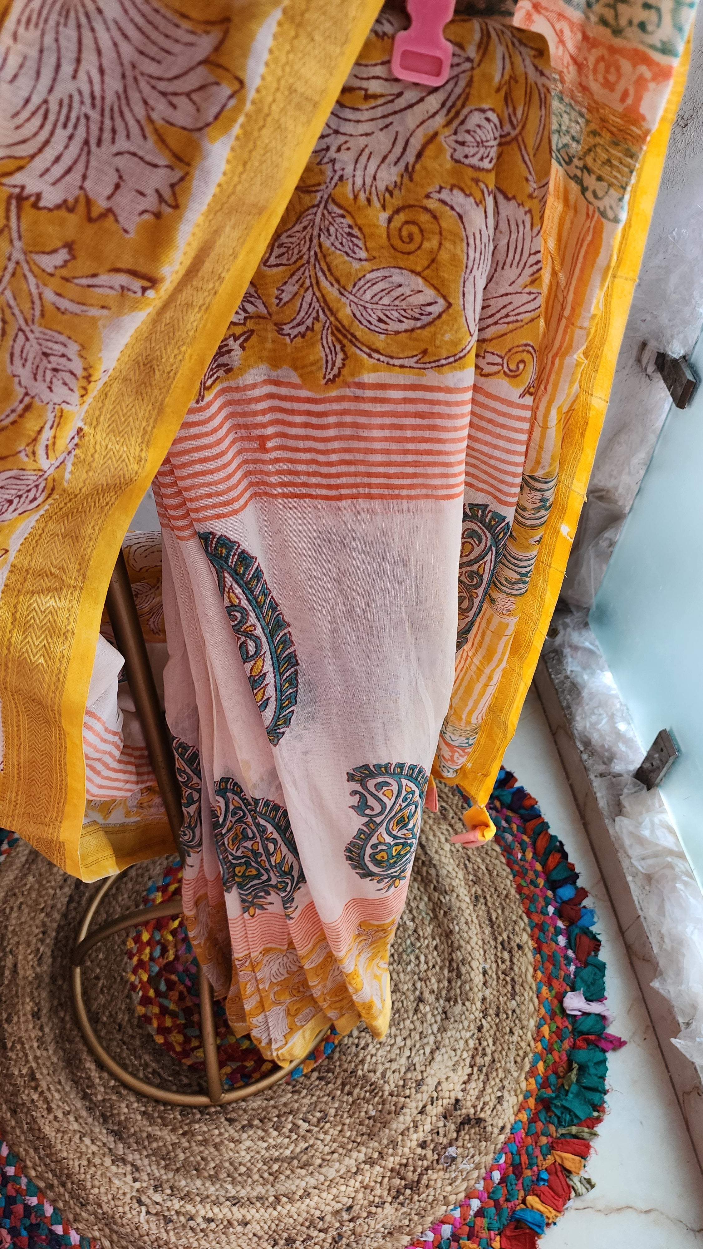 Mariyam Chanderi Cotton Silk Saree