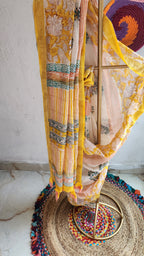 Mariyam Chanderi Cotton Silk Saree