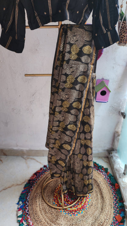 Sarah Chanderi Cotton Silk Saree