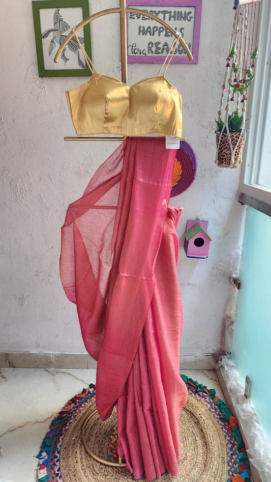 Rose Macaron Saree