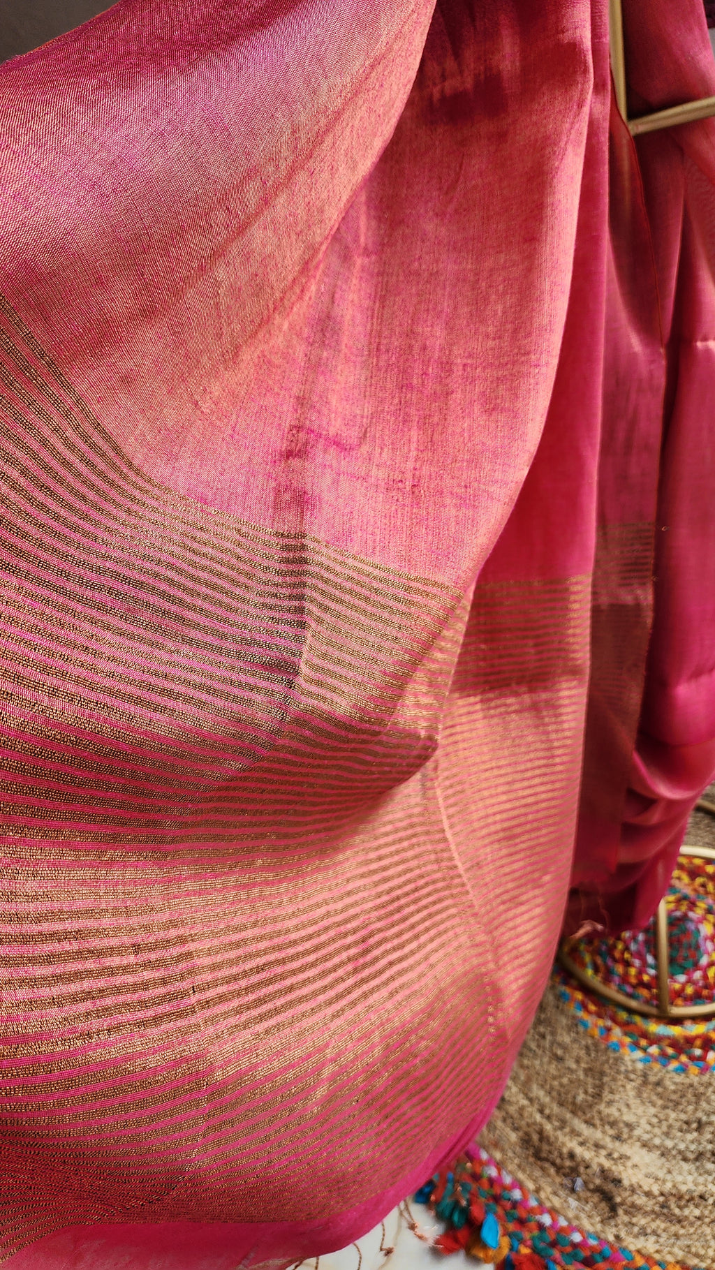 Rose Macaron Saree
