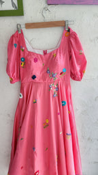Spring Fable Dress -Pink