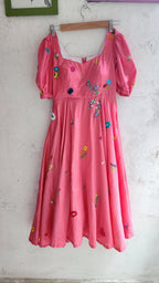Spring Fable Dress -Pink