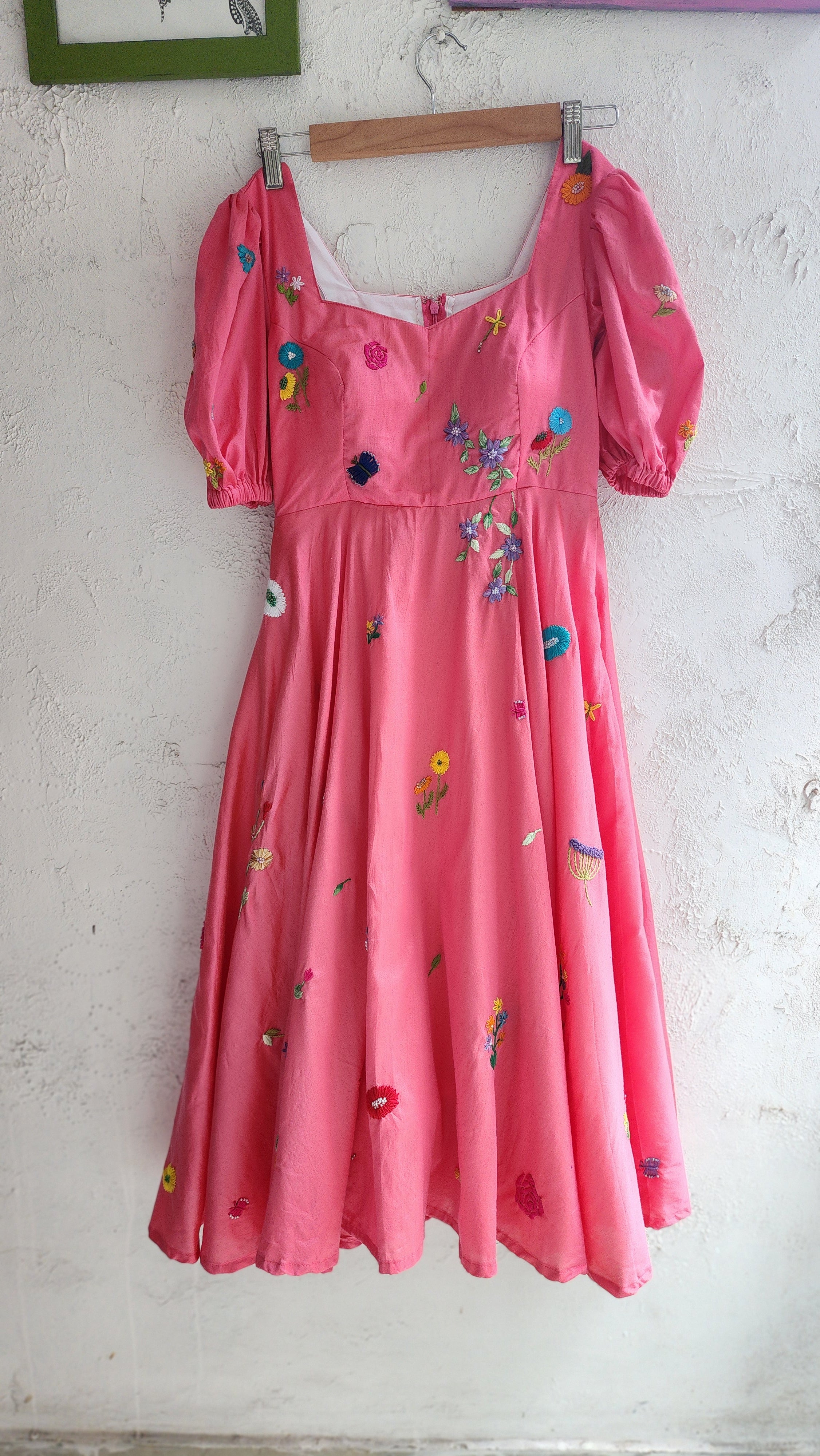 Spring Fable Dress -Pink