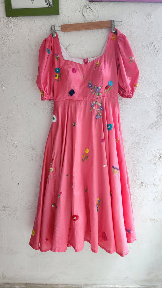 Spring Fable Dress -Pink