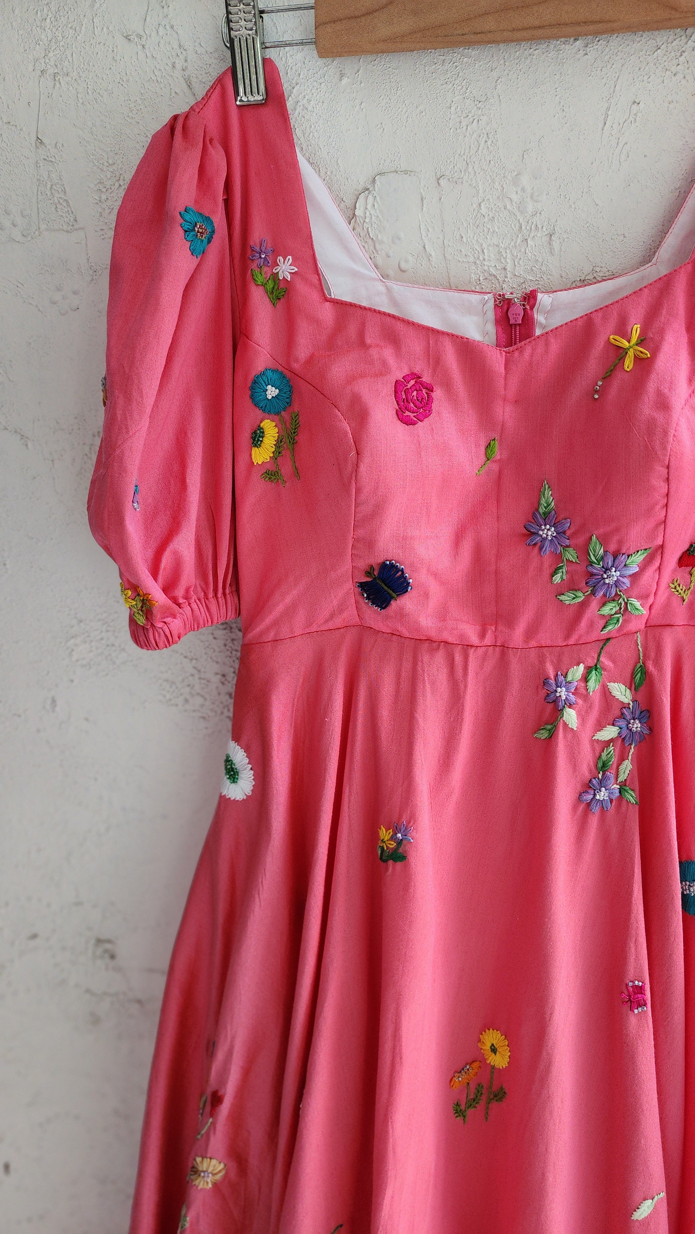 Spring Fable Dress -Pink