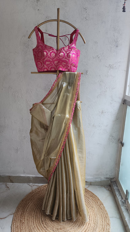 Seher Tissue Raga Saree