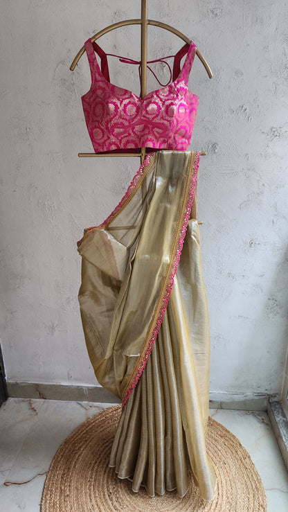 Seher Tissue Raga Saree