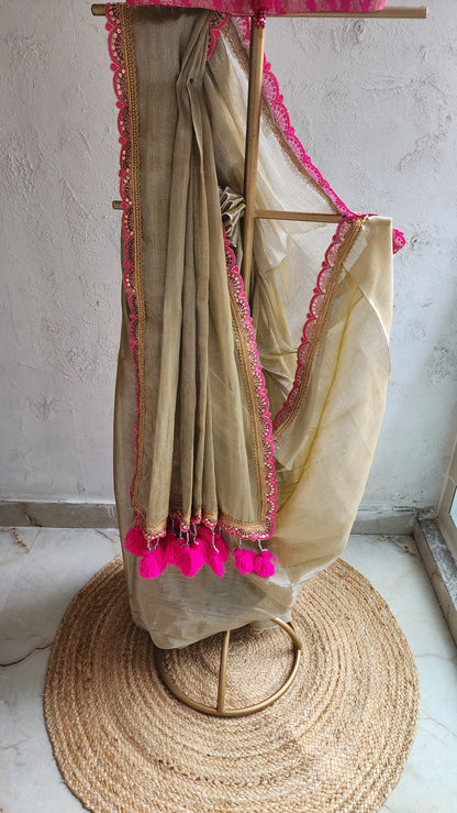 Seher Tissue Raga Saree