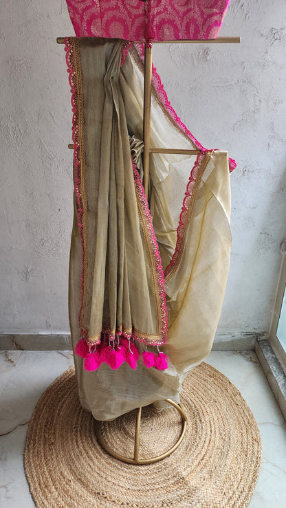 Seher Tissue Raga Saree