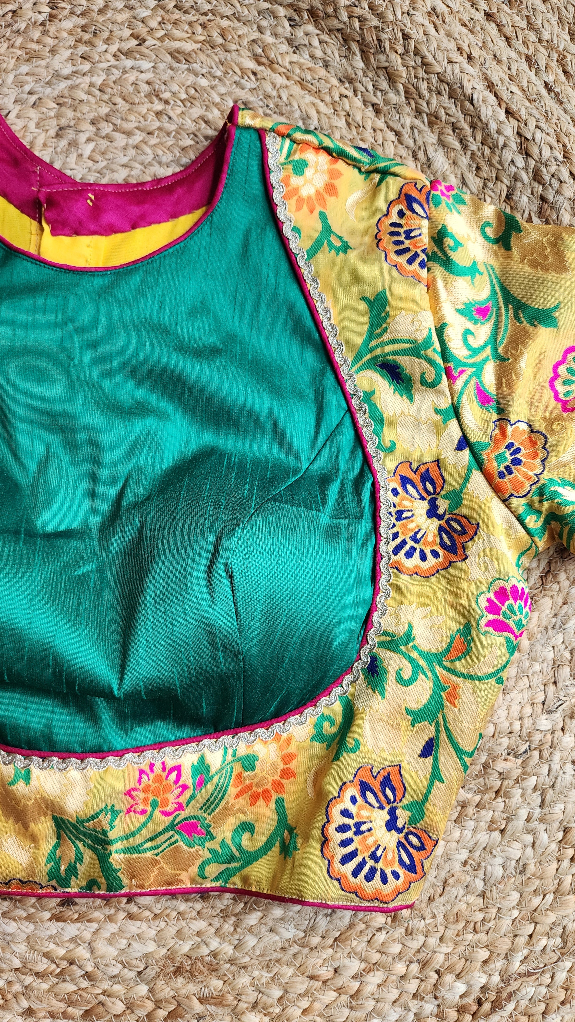 Sanam Brocade Blouse