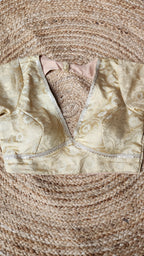 Gold Brocade Blouse