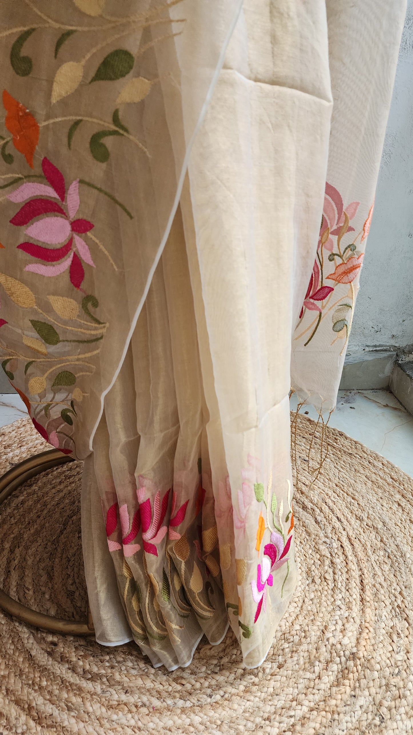 Safa Sheen Raga Saree