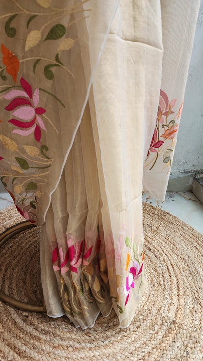 Safa Sheen Raga Saree