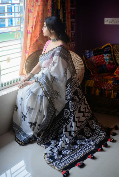 Dragonfly Saree