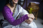 Purple Tilak Blouse