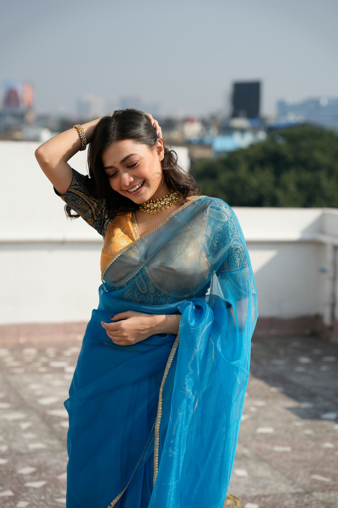 Neela Peela Saree