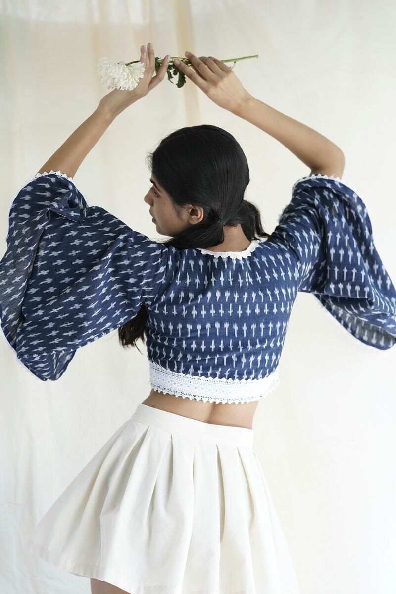 Lacey Road Blouse (Blue)