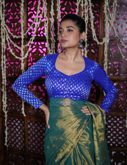 Raina Brocade Blouse