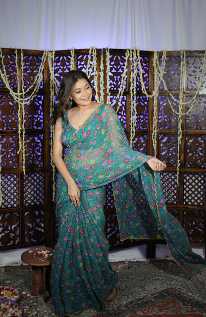 Khusboo Chiffon Saree