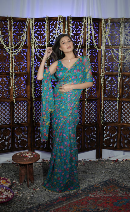 Khusboo Chiffon Saree