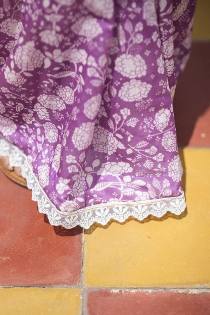 Lavender Love Saree