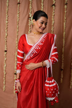 Chandni Laal Saree