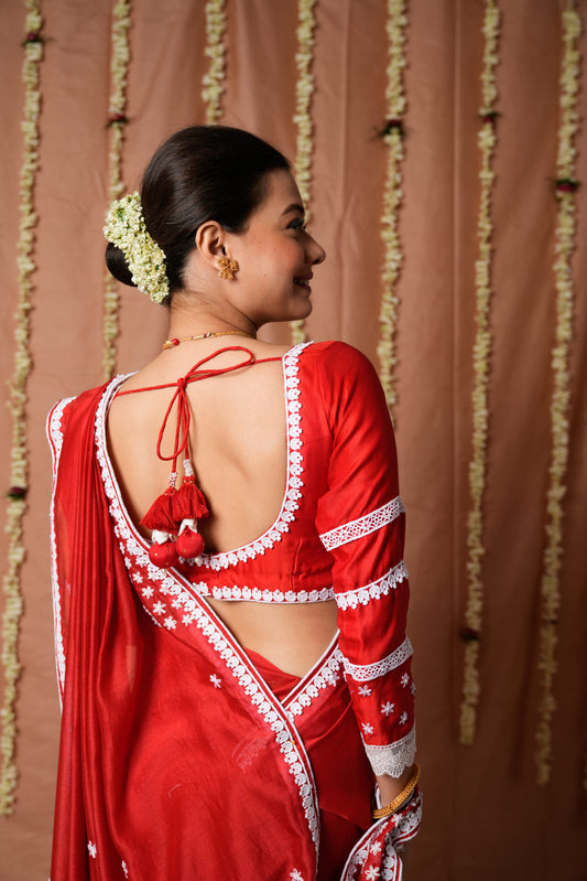 Chandni Laal Blouse