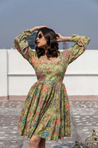 Olive Midi Dress