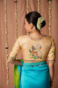 Hansini Blouse- Beige