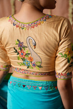 Hansini Blouse- Beige